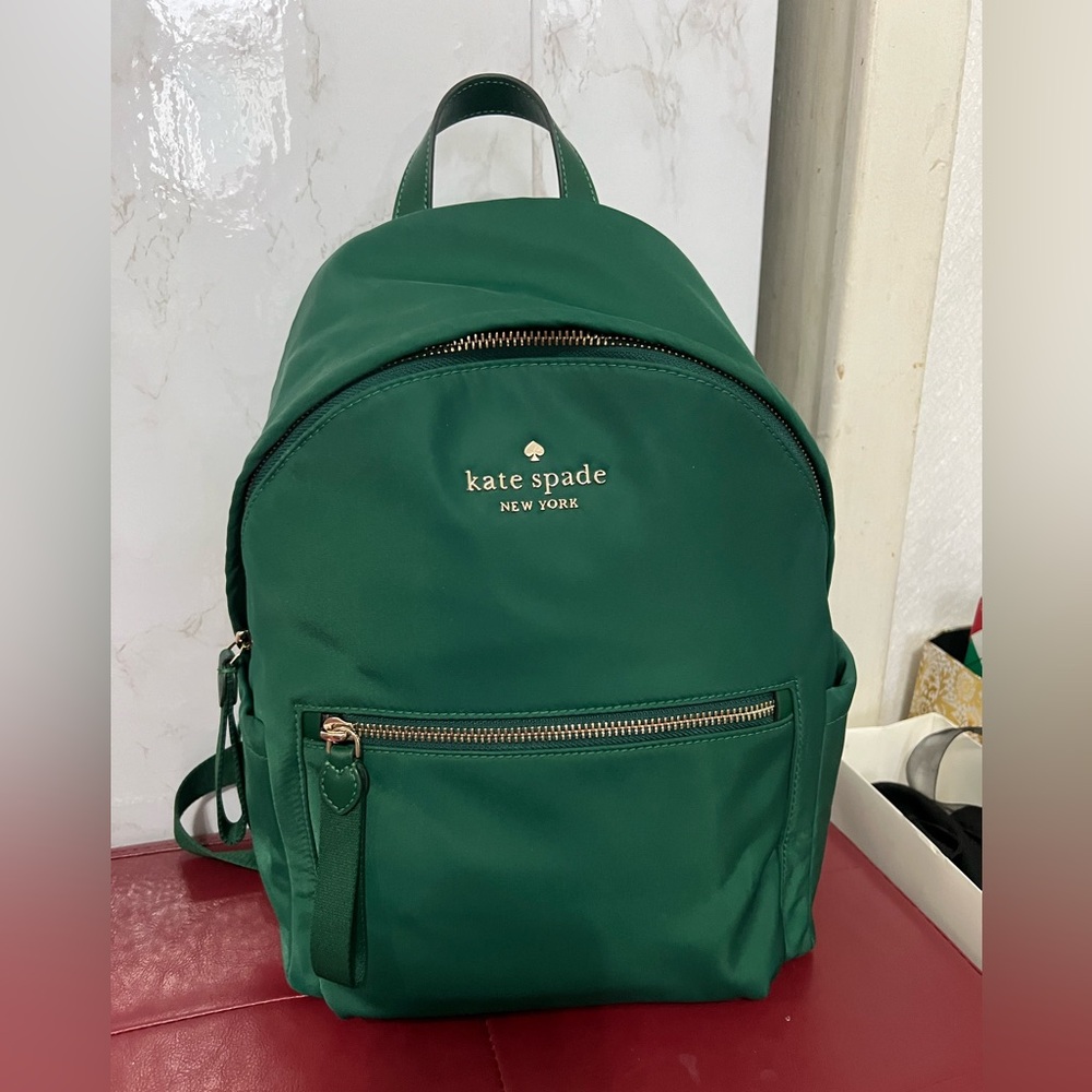 ➡️SOLD⬅️Kate Spade deep jade backpack